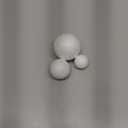 MIDELONG 24 Pcs Craft Foam Balls, 3 Sizes White Foam Craft Balls Polystyrene Craft Balls for DIY Craft Art Holiday Household School Projects and Party Decoration