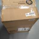 Ninestars Automatic Touchless Motion Sensor Rectangular Trash Can 13.2 Gallons, 50L, Silver, 13 Gal. 50 L, Silver Trim