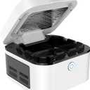 Smokeless Ashtray, Multifunctional Ashtray, Ash Purifier, HEPA Filter, USB Charging for Home, Car or Office (White)