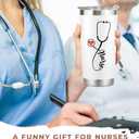 Nurse Gifts for Women - Nurses Week Gifts - Appreciation Gift for Nurses - Nurse Rn Practitioner Ideas for Women - Retirement, Graduation Nursing Student Gift - 20 Oz Stainless Steel Tumbler