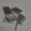 60PCS Stainless Steel Drapery Hook and Pin for Pleated Drapes 4 Prongs Pinch Pleat Clips Traverse Pleater 4 End Curtain Hangers for Window Door Bathroom Curtain (2.7" x 1" x 0.6")