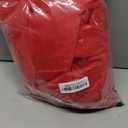 Semi Voile Sheer Curtains 84 Inches Long 2 Panels Rod Pocket Window Treatment for Living Room Bedroom Dining Room (Red 52" W x 84" L)