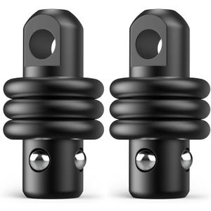 QD Sling Swivel Stud for QD Sling Mount, Heavy Duty Steel Quick Detach Sling with Button
