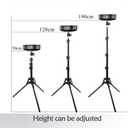 Coret Projector Tripod Stand Mount, Portable Tripod Mount Floor Stand, Folding, Outdoor Stand for Projector, Adjustable Height 19in to 75in (not incluld Tray)