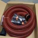 16FT Shop Vac Hose, Dust Collection Hose Kit for Home&Shop Vacuums System with 6 Adapters for Woodworking Power Tool & Sander, Compatible with festool/dewalt/bosch/ryobi/makita, etc Most Multi-Brands
