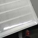 16 x 16 Inch Return Air Vent Cover for Wall Ceiling,Steel AC Return Air Filter Grille Fits Duct Opening 16 x 16, HVAC Vent Cover Grill,Holds 1" Air Filter
