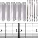 Grill Replacement Parts for Nexgrill 5 Burner 720-0888N, 720-0888, 4 Burner 720-0830H, 720-0783E. Cooking Grates, Grill Burner Tubes, Heat Plates and Igniters Accessories for Home Depot Nexgrill Parts