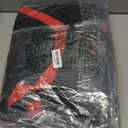 ZOBER 600D Oxford Fabric Rolling Christmas Tree Storage Bag - Fits 7.5 Ft Artificial Trees - Waterproof Christmas Tree Bag For Storage Box For Xmas, Durable Handles and Wheels - Card Slot - Black