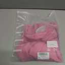 ZAFUL Women's Short Sleeve Shirt Crew Neck Button Down Cardigan T-Shirt Slim Fit Y2K Going Out Casual Fashion Tops (Pink)