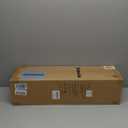 BABELIO Toddler Mattress for Crib Memory Foam 2 Stage Standard Size, with Removable Waterproof Cover Blue and White