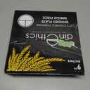 2 x 9" Portion Control Plate - Divided Dinner Plate with Dividers for Adults & Kids - BPA Free, Wheat Straw & PP Construction, Modern Style, Microwave, Dishwasher & Freezer Safe (Pack of 1, Mint Green)