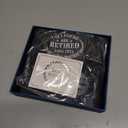 Retirement Gifts for Men Women 2026, Best Personalized Funny Retired Ideas Gifts (Black)