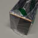 Premium Bamboo Kitchen Drawer Organizer - Set of 2, Stackable Utensils Holder, Storage Box Tray for Kitchen Drawers, Cabinet, Utensil, Silverware, Spatula, Flatware or Makeup, Vanity, Bathroom(Black) (9 x 3 x 2 Inch)