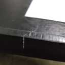 35 * 35 inches Leather Rectangle Serving Tray with Hole Handles,High-End Light Large Service Tray for Ottoman Tray, Tea, Food, Butler - Countertop, Kitchen,Family Dinner, Picnic (Black)