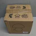 Small Mushroom Lamp, USB-Plug in Bedside Table Lamps with 3-Temperature LED Bulb Dimmable, Unique Cute Aesthetic Home Decor for Living Room/Bedroom/Entryway/Table Decor(Cream White)