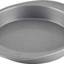 Farberware Nonstick Bakeware Baking Pan / Nonstick Cake Pan, Round - 9 Inch, Gray, 1 Count (Pack of 1)