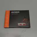 GATERON KS-33 Low Profile 2.0 Red Keyboard Switches, 3 Pin 50gf RGB LED Factory Pre-lubed Fit for NuPhy/Keychron Mechanical Keyboard (Red,35PCS)