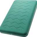 QPAU Twin Size Air Mattress Camping Pad  9 Thick R810 Insulated Inflatable Mattress with Foam Comfort & Foot Pump, Twin Air Mattress for Camping, Road Trips, and Home Guests (Full Size)