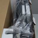 Kitsure Large Dish Drying Rack - Extendable Dish Rack, Multifunctional Dish Rack for Kitchen Counter, Anti-Rust Dish Drainers with Cutlery & Cup Holders 19.2"-26.7" L x 12.9" W, Black (Standard)