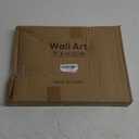 Framed Coffee Wall Art, Modern Black and White Signs Artwork for Walls, But First Coffee Prints for Kitchen Dining Room Bar Wall Decor