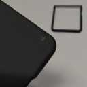 oakxco for Samsung Galaxy Z Flip 7 Phone Case Liquid Silicone, Cute Thin Slim Grip Soft Rubber Gel for Women Men, Smooth Matte TPU Plain Solid Color Girly Simple Case with Camera Cover, Black