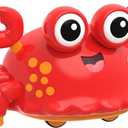 The Learning Journey Crawl About Crab  Musical Crawling Toy for Babies  Interactive Movement Aid with Songs  Developmental Baby Toy for Ages 6+ Months