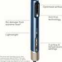 Infiniti PRO CONAIR DigitalAIRE Hair Dryer Drying Wand, Straightener and Styler, Ionic All-in-One Digital Motor Blow Dryer, Includes 3 High-Performance Attachments, Dark Blue