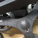 Folding Utility Cart with Triangular Wheels - 2 in 1 Collapsible Stairs Climbing Wagon, Lightweight Shopping Hand Truck with Telescoping Handle for Groceries, Laundry, Travel, Move, Office