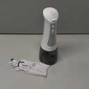 Family Cordless Water Flosser - 300mL Oral Irrigator with 5 Modes, 4 Tips, IPX7 Waterproof Rechargeable Teeth Cleaner for Braces, Kids & Travel (Brilliant White&grey)