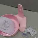 Hamster Wheel, 6.5" Super-Silent Exercise Wheels, Dual-Bearings Quiet Spinner Running Wheels, 3 Installation Methods, Fits Any Hamster Cage, Hamsters Toy for Dwarf Hamsters, Gerbils, and Small Pets. (Pink)