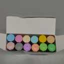 12 Pastel Colors Jumbo Markers, 15mm Jumbo Felt Tip, Acrylic Paint Markers for Rock Painting, Poster, Stone, Ceramic, Glass, Wood, Canvas