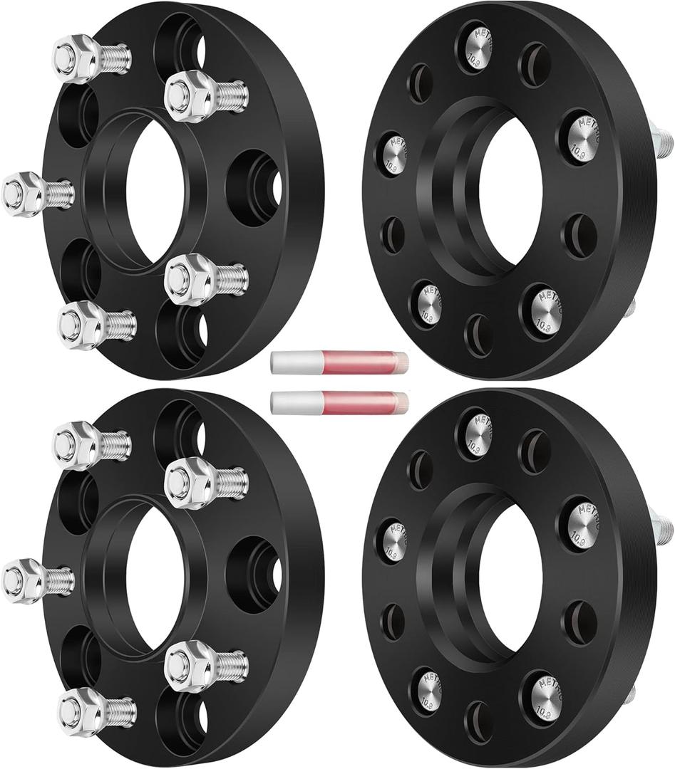 ECCPP 4PCS 20mm 5 Lug Hubcentric Wheel Spacers 5x4.5 to 5x4.5 12x1.5 Studs 67.1mm For 2007-2016 for jeep Compass |2007-2017 for Patriot |2001-2012 for ford Escape |2006-2012 for ford Fusion
