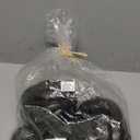 Winlyn 7 Pcs Assorted Artificial Gold Brush Black Pumpkins Rustic Decorative Halloween Faux Foam Pumpkins for Fall Halloween Thanksgiving Tabletop Centerpiece Mantel Kitchen Decor