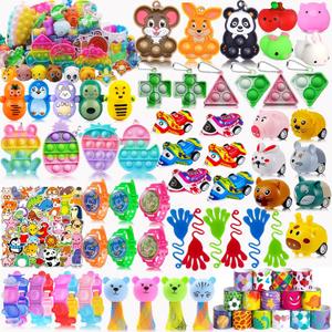 Taulaap 132 Pcs Party Favors for Kids 4-8-12,Treasure Box Toys for Classroom Prizes,Pinata Stuffers,Goodie Bags Filler,Prize Box Toys,Treasure Chest Bulk Prizes,Easter Egg Fillers