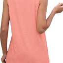WIHOLL Women's Sleeveless Summer Crewneck Loose Fit Tank Tops (XL)