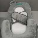 Rootling Baby Feeding Pillow, Anti Overflow Feeding Pillow for Reducing Spit-Up, Safety Nursing Pillow, Baby Lounger Reflux Wedge Breastfeeding, Removable top and Bottom