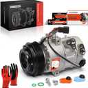 A-Premium Air Conditioner AC Compressor with Clutch Compatible with Hyundai Tucson 2.0L 2014-2015, 3-bolt Mounting