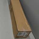 LUCKUP Cordless Bamboo Roman Blinds Shades for Indoor Windows-Blackout Room Darkening Roman Blinds with 6" Valance Cover Enhanced Privacy, 34" W x 64" H