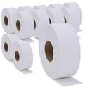 Genuine Joe Jumbo Roll Bath Tissue, 2-Ply, 3.25" x 650', Pack of 12