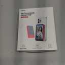 HuoPro Vlog Selfie Monitor Screen for iPhone & Android, S1 Magnetic Wireless Back Camera Monitor Built in Shutter No Need Remote 4K/ 60fps Rear Camera Screen for Selfie Live Stream TikTok Rose Red