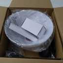 PESRAE Floor Lamp, Remote Control with Stpeless Color Temperatures and Brightness, Torchiere lamp for Bedroom, Living Room, Bulb Included (Matte Black)