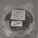 Stove Burner Covers W10288051 Burner Drip Pans -2 Packs 6 W10290353 Black Porcelain Burner Pans and 8" W10290350 Stove Top Covers for Electric Stove by Sikawai