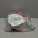 BoxedHome Nesting Plastic Mixing Bowl Set, 4 Piece Mixing Bowl Set with Pour Spouts, Size 1.7, 2.5, 3.5 and 4.5qt, for Prepping, Mixing, Baking, Cooking, Brownish Orange