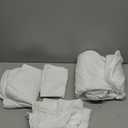 Personal Touch Hospital Bed Sheets - Premium Fitted Contour Hospital Sheet - White Bed Sheets Great for Hotel, Hospital, and Home - Soft and Cool Machine Washable Hospital Bedsheets - 1 Unit (White)