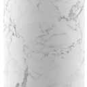 Ello Cooper 32oz Stainless Steel Water Bottle with Straw and Carry Handle, Double Walled and Vacuum Insulated Metal, Leak Proof Locking Lid with Soft Silicone Spout, Reusable, BPA Free, White Marble