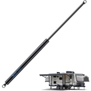 ARANA 26 inch Gas Shocks Struts, 124Lb 280343 654150 Gas Spring Lift Supports for Tonneau Cover Camper Domestic Trailer Awning RV Bed, 1Pcs