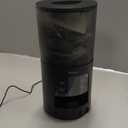 Automatic Cat Feeders - 6L Cat Food Dispenser with Double Bowls, Programmable Timed Feeder for Up to 6 Meals per Day with 10S Voice Recorder, Supports Dual Power Supply (Black)