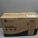 Massage Mat, Detachable Neck Massager, Full Body Vibration Heating, Massage Pad with 10 Vibrating Motors and 9 Speed Settings for Home Office Use, Gift for Men Women Parents Christmas,Black