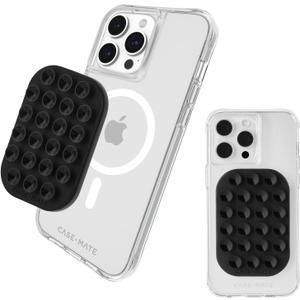 Case-Mate Stick it! Magnetic Suction Cup Phone Mount - Snap-On Detachable iPhone Suction Mount - Hands-Free MagSafe Phone Grip for iPhone Pro Max 16/15/14/13/12 Series - Black