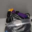 Snow Tube,48 Inch Big Heavy-Duty Inflatable Snow Sled with Premium Canvas Cover for Kids Adults,Thickened Hard Bottom Sleds for Snow with Detachable Tow Strap,Winter Outdoor Fun Snow Toys Gifts (Colorful)